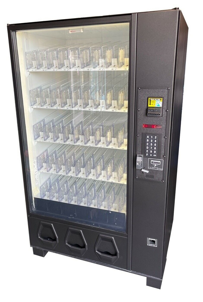 Dixie Narco 5591 vending machine transparent background image in Silver Star Vending catalog