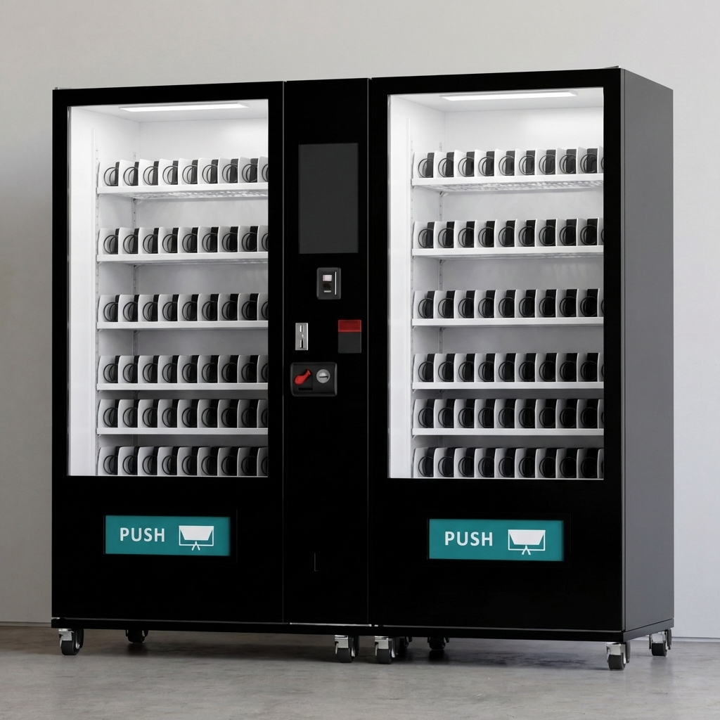 Smart vending machine wide model